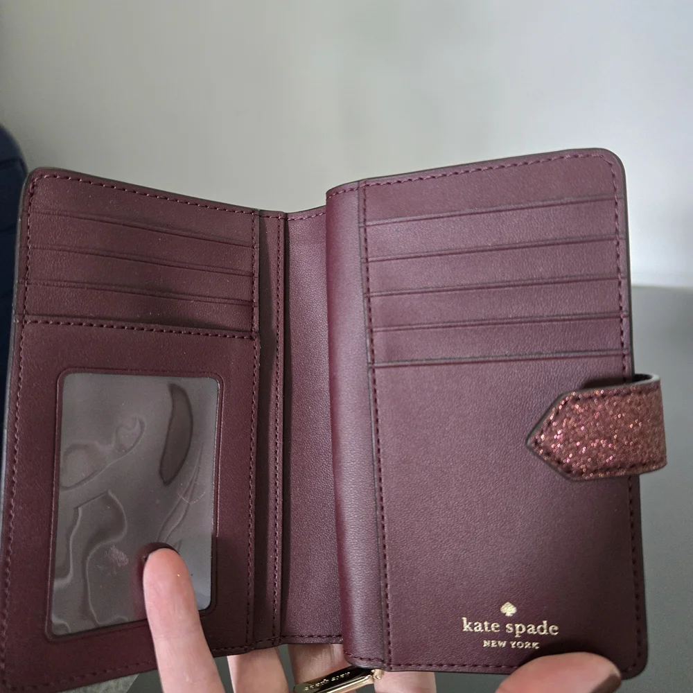 kate spade Glitter Wallet - Purple - Picture 4 of 4